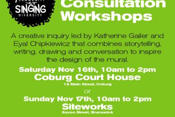 Creative Consultation Workshops for Painting Community, Singing Diversity